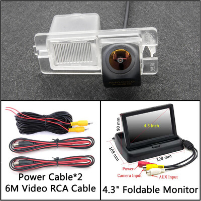 AHD 1280*720P automobilio galinio vaizdo kamera, skirta SSangYong Actyon Sports 2006-2019 Rodius/Stavic 2004-2019 Rexton Kyron Car Monitor