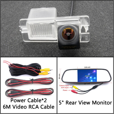 AHD 1280*720P automobilio galinio vaizdo kamera, skirta SSangYong Actyon Sports 2006-2019 Rodius/Stavic 2004-2019 Rexton Kyron Car Monitor