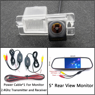 AHD 1280*720P automobilio galinio vaizdo kamera, skirta SSangYong Actyon Sports 2006-2019 Rodius/Stavic 2004-2019 Rexton Kyron Car Monitor