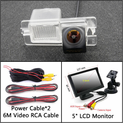 AHD 1280*720P automobilio galinio vaizdo kamera, skirta SSangYong Actyon Sports 2006-2019 Rodius/Stavic 2004-2019 Rexton Kyron Car Monitor