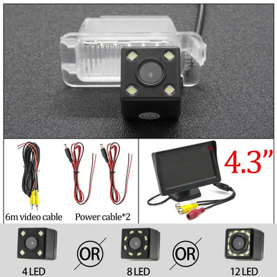 Owtosin stražnja kamera za Ford EcoSport 2013-2019 Galaxy MK3 MK4 2006-2019 Kuga MK1 2008-2012 S-Max MK1 2006-2015 Monitor automobila