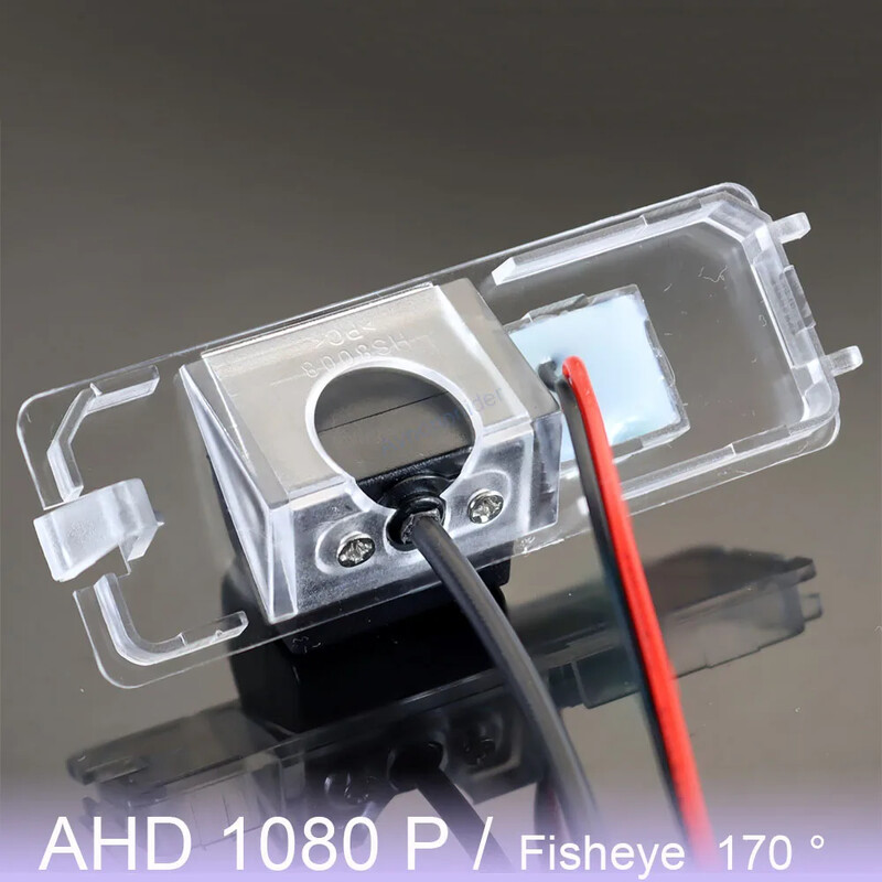 AHD 1080P FishEye transportlīdzekļa atpakaļskata kamera Skoda Superb B6 Super B 3T MK2 2008-2014 HD nakts redzamības rezerves kamerai