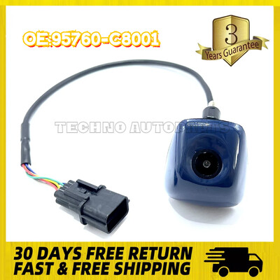 95760-C8001 Galinio vaizdo atbulinės eigos statymo pagalbinė kamera Atgalinė kamera juoda, skirta Hyundai I20 95760C8001 95760-C8001-X3U