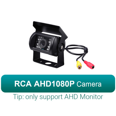 AHD 1080P veoauto tagavarakaamera raskeveokite 18 LED-i IR öönägemisega veekindel sõiduki tahavaatekaamera veoauto/haagise/pikurite/haagismaja jaoks