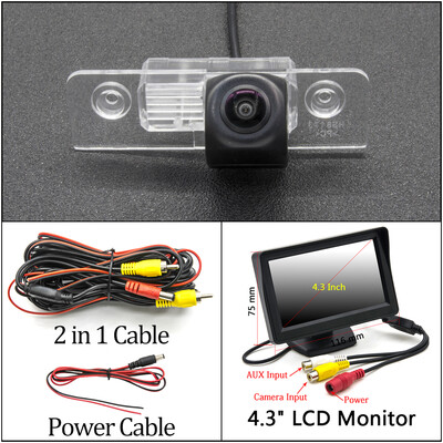 Owtosin HD 1280*720 kalasilm tahavaatekaamera Ford Mondeo MK2 1997 1998 1999 2000 auto tagurpidi parkimise LCD monitorile