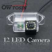 12 LED lempučių automobilio galinio vaizdo kamera, skirta Mitsubishi Eclipse 1995-1999 MK2 Lancer/Lancer EX/Lancer EVO 380 Automobilių stovėjimo aikštelės atsarginė kamera