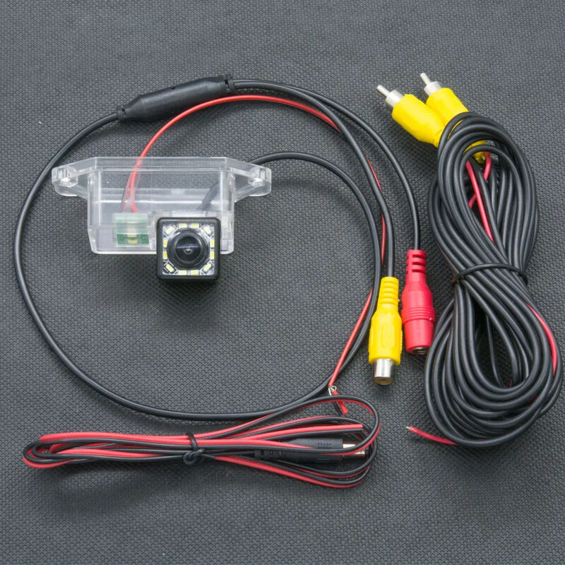 12 LED gaismas automašīnas atpakaļskata kamera Mitsubishi Eclipse 1995-1999 MK2 Lancer/Lancer EX/Lancer EVO 380 Autostāvvietas rezerves kamera