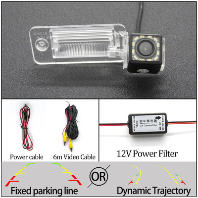 Fikseeritud või dünaamilise trajektooriga radade CCD auto tahavaatekaamera jaoks Audi A3/S3 2004-2009 A4 A5 A6 2004-2013 Q7 2003-2009 automonitor
