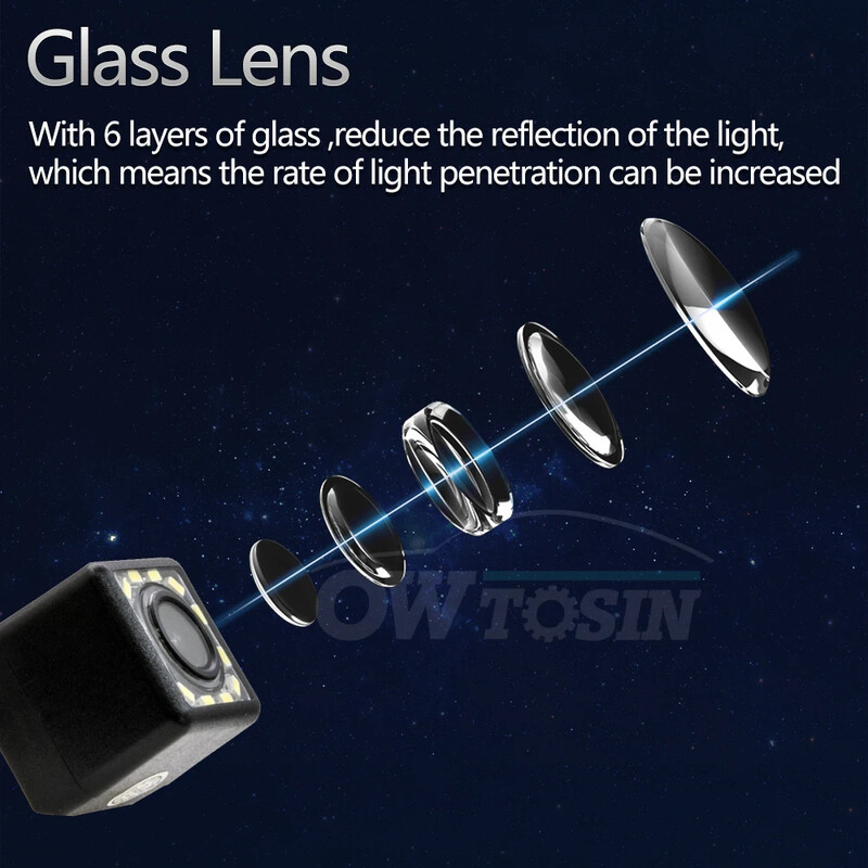 Σταθερή ή δυναμική τροχιά τροχιάς CCD Κάμερα οπισθοπορείας αυτοκινήτου για Audi A3/S3 2004-2009 A4 A5 A6 2004-2013 Q7 2003-2009 Οθόνη αυτοκινήτου