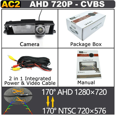 170 laipsnių AHD 1920x1080P HD CCD galinio vaizdo kamera, skirta TOYOTA RAV4 XA30 2006-2012 naktinio matymo automobilio atsarginis atbulinės eigos statymo monitorius