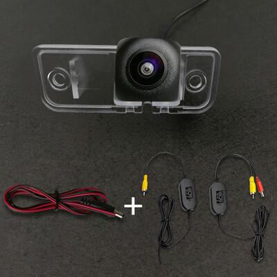 Juhtmeta auto CCD tagumine kaamera kalasilm 4 8 12 LED dünaamiline trajektoor Mercedes Benz Clk W209 W203 W219 E-klassi W211 2002-2008 jaoks