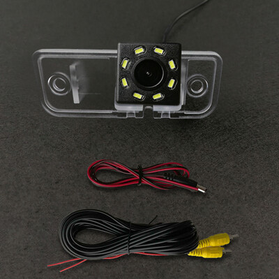 Juhtmeta auto CCD tagumine kaamera kalasilm 4 8 12 LED dünaamiline trajektoor Mercedes Benz Clk W209 W203 W219 E-klassi W211 2002-2008 jaoks