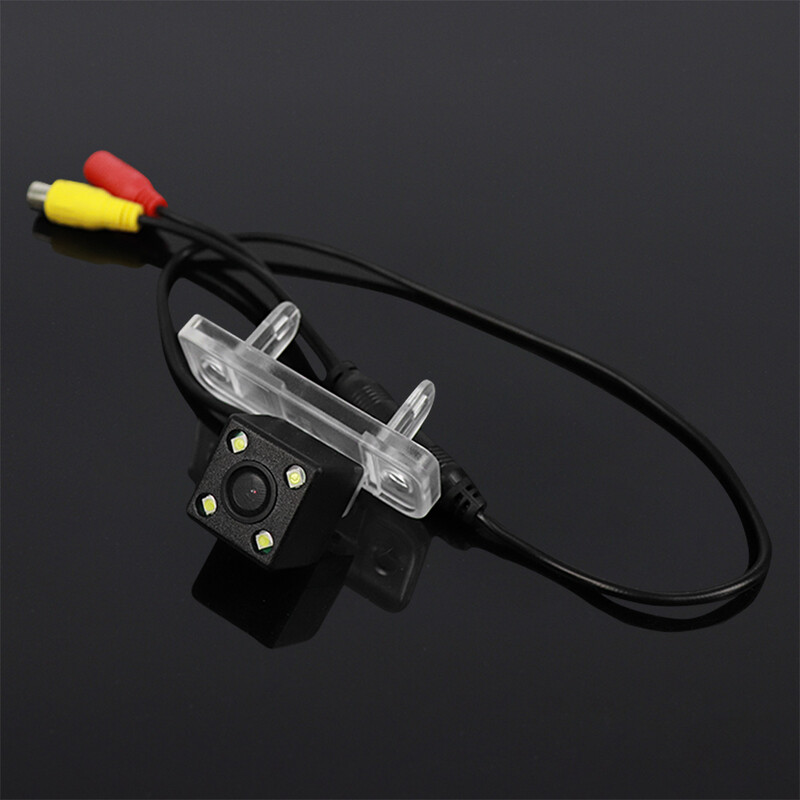 Bezvadu automašīnas CCD aizmugurējā kamera Fisheye 4 8 12 LED Dinamiskā trajektorija Mercedes Benz Clk W209 W203 W219 E-Class W211 2002-2008