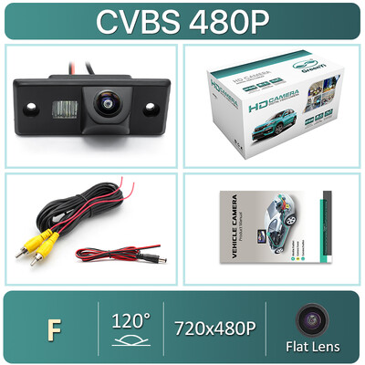 GreenYi 170° 1920*1080P HD AHD galinio vaizdo kamera, skirta VW Volkswagen Santana Polo(3C) Tiguan Touareg Passat B4 B5 Skoda Fabia