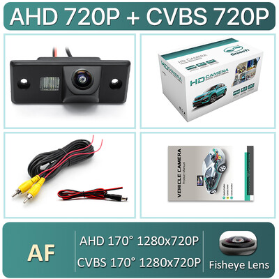 GreenYi 170° 1920*1080P HD AHD galinio vaizdo kamera, skirta VW Volkswagen Santana Polo(3C) Tiguan Touareg Passat B4 B5 Skoda Fabia
