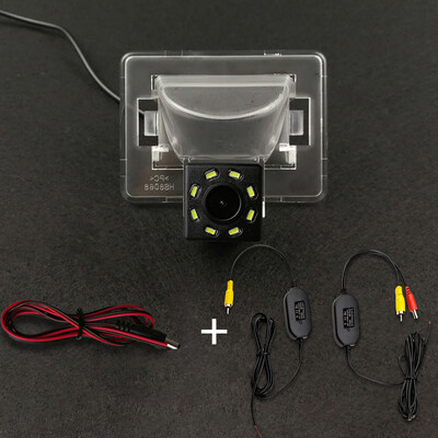 HD auto CCD 4 LED öönägemise tagavaatekaamera veekindel parkimisabi Mazda 5 jaoks 2006 2007 2008 2009 2010 M5