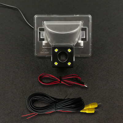 HD auto CCD 4 LED öönägemise tagavaatekaamera veekindel parkimisabi Mazda 5 jaoks 2006 2007 2008 2009 2010 M5