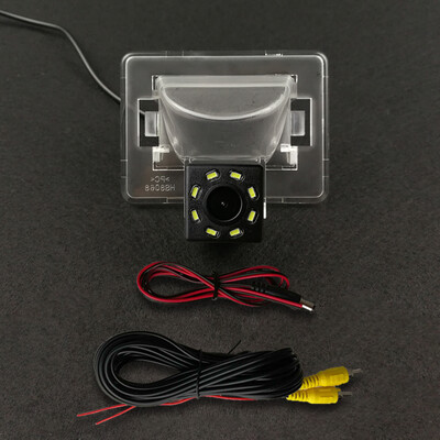 HD auto CCD 4 LED öönägemise tagavaatekaamera veekindel parkimisabi Mazda 5 jaoks 2006 2007 2008 2009 2010 M5