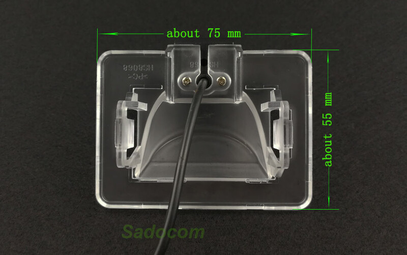 HD Car CCD 4 LED Night Vision Backup Κάμερα πίσω όψης Αδιάβροχη υποβοήθηση στάθμευσης για Mazda 5 2006 2007 2008 2009 2010 M5