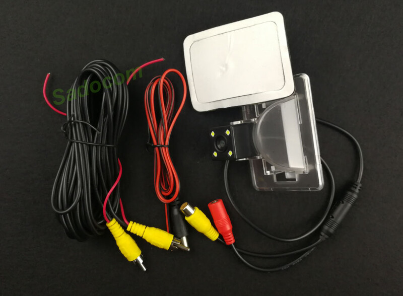 HD Car CCD 4 LED Night Vision Backup Κάμερα πίσω όψης Αδιάβροχη υποβοήθηση στάθμευσης για Mazda 5 2006 2007 2008 2009 2010 M5