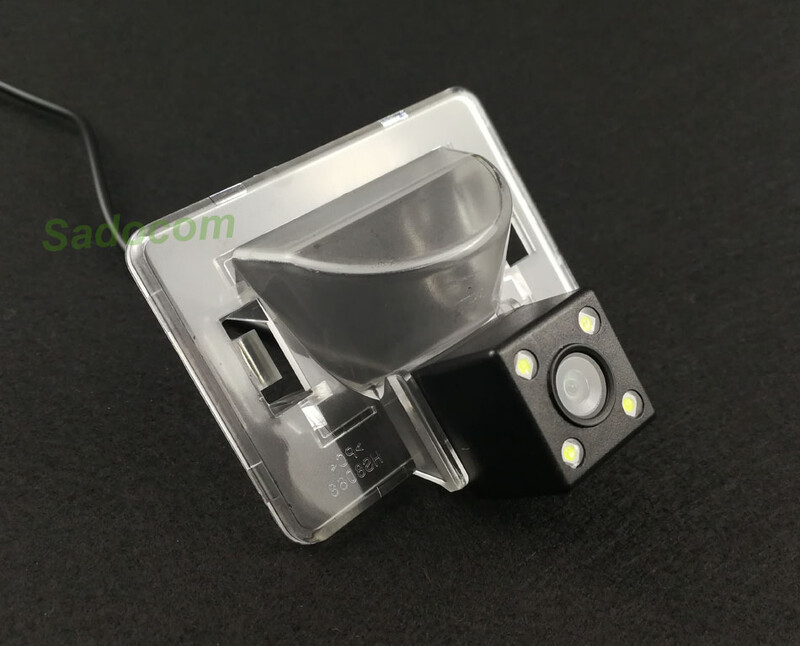 HD Car CCD 4 LED Night Vision Backup Κάμερα πίσω όψης Αδιάβροχη υποβοήθηση στάθμευσης για Mazda 5 2006 2007 2008 2009 2010 M5