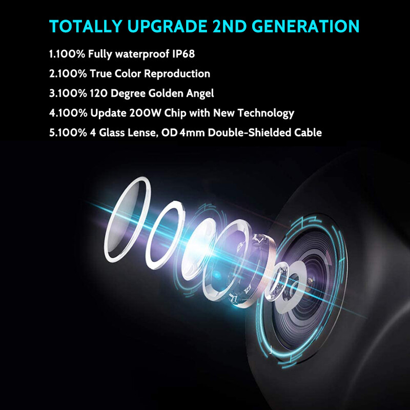 Gwyaf Car Vehicle AHD Κάμερα οπισθοπορείας 200W 1080P Κάμερα οπισθοπορείας Universal 4 γυάλινων φακών HD κάμερα στάθμευσης για ραδιόφωνο αυτοκινήτου