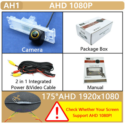 170° transporto priemonės AHD 1080P auksinio objektyvo galinio vaizdo kamera, skirta BMW M6 E63/64 2005–2010 F06/F12/F13 M6 MK3 2012–2018 m. atbulinės eigos automobilio kamera