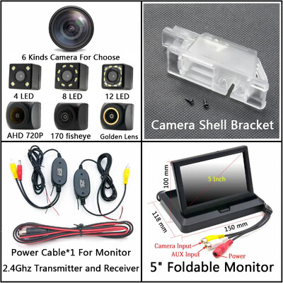 170-kraadine kalasilm 12LED AHD tahavaatekaamera Peugeot 508 301 406 408 308 208 3008 307 407 sedaani parkimispeegli monitorile