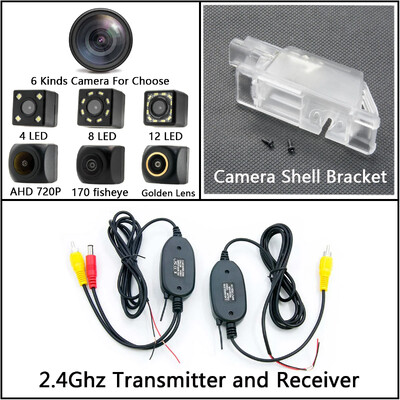 170-kraadine kalasilm 12LED AHD tahavaatekaamera Peugeot 508 301 406 408 308 208 3008 307 407 sedaani parkimispeegli monitorile