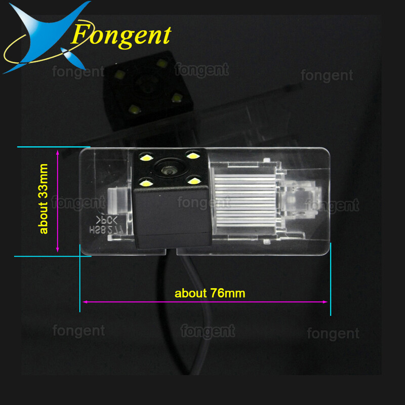 Volkswagen Touareg Tiguan Passat Santana Polo Sedan VW Golf Plus Variant Jetta Altrack Sharan Hátsó tolatókamera
