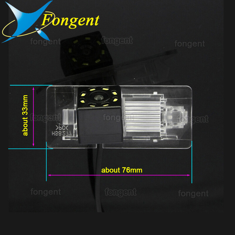 Volkswagen Touareg Tiguan Passat Santana Polo Sedan VW Golf Plus Variant Jetta Altrack Sharan Hátsó tolatókamera