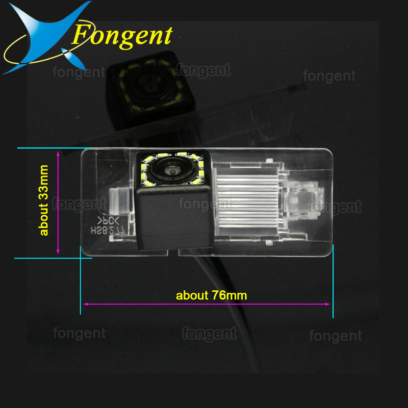 Volkswagen Touareg Tiguan Passat Santana Polo Sedan VW Golf Plus Variant Jetta Altrack Sharan Hátsó tolatókamera