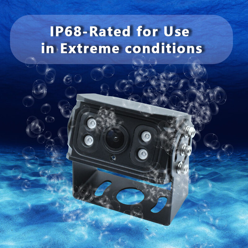 170° AHD 1920*1080P automašīnas aizmugures skata transportlīdzekļa kamera Starlight nakts redzamība autobusu kravas auto piekabju pikapiem Android monitors