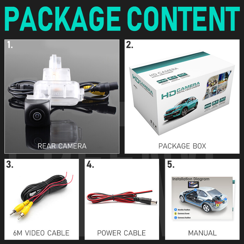 GreenYi 170-kraadine 1920x1080P AHD spetsiaalne sõiduki tahavaatekaamera Mazda 3 CX-4 2014 2016 2018 auto jaoks