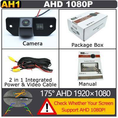 AHD 1920x1080P automobilio atsarginė kamera, skirta Ford Focus 2 sedanui C-MAX Turnier Wagon 5D universalui 2004–2011 m. automobilio galinio atbulinio statymo monitorius