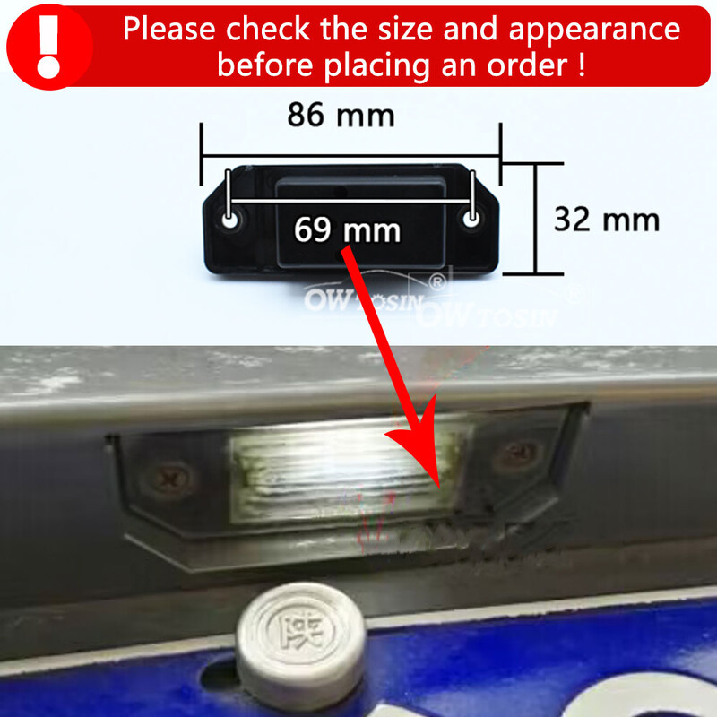 AHD 1920x1080P Auto rezerves kamera Ford Focus 2 Sedan C-MAX Turnier Wagon 5D Universālis 2004~2011 Automašīnas aizmugurējā atpakaļgaitas parkošanās monitors