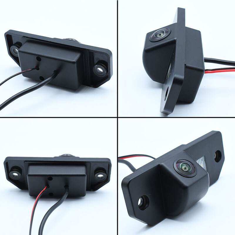 AHD 1920x1080P Auto rezerves kamera Ford Focus 2 Sedan C-MAX Turnier Wagon 5D Universālis 2004~2011 Automašīnas aizmugurējā atpakaļgaitas parkošanās monitors