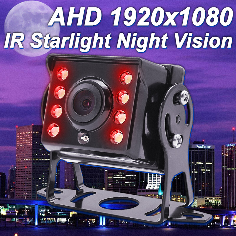 GreenYi IR Night Vision HD AHD 1920*1080P sõiduki tahavaate tagurpidi AHD-varukaamera veoautobussi jaoks