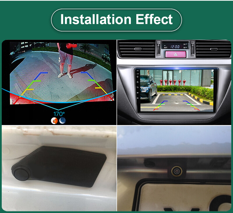 GreenYi 170° AHD auto tahavaatekaamera Mitsubishi ASX 2011-2016 Night Vision tagurdava sõiduki parkimise jaoks