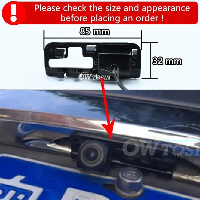 AHD 1920x1080P autokaamera Honda Civicule 2006 2007 2008 2009 2010 2011 MK8 auto tahavaatekaamera kronsteini numbrimärgi tuli