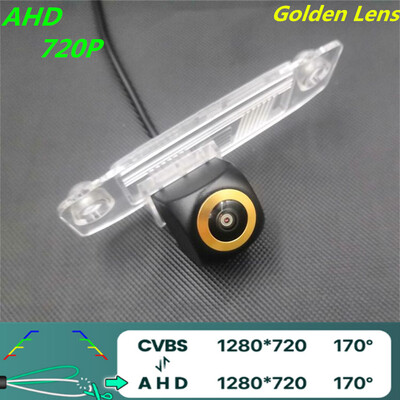 AHD 720P/1080P Golden Lens automobilio galinio vaizdo kamera, skirta KIA Sportage R SL Sportage 3 2010–2015 Sorento Ceed RIO transporto priemonės kamerai