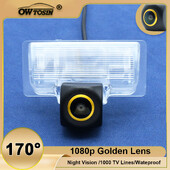 HD Golden Lens Vehicle 170° AHD 1080P galinio vaizdo kamera, skirta Nissan Sentra (B17) Sedanui 2012 2013 2014 2015 2016 Atbulinės eigos automobilio kamera