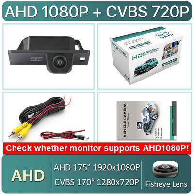 GreenYi AHD 1080P transporto priemonės naktinio matymo plokštės atbulinės eigos atsarginė kamera, skirta Audi TT S5 RS5 S6 S7 A5 A7 2011-2014 automobilio galinio vaizdo kamera