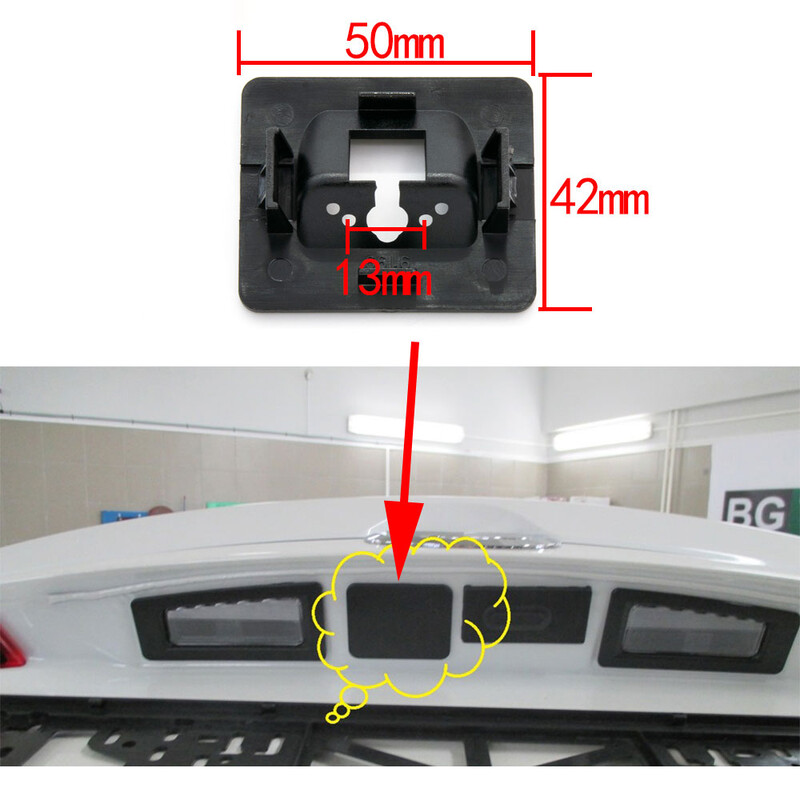 Auto tahavaatekaamera kronstein numbrimärgi tulede korpus Mazda 3 / Mazda Axela Sedaan 2013 2014 2015 2016 2017 2018 jaoks