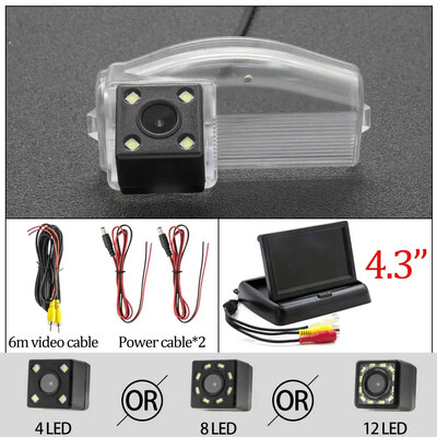 Owtosin tahavaatekaamera Mazda 3 BK BL 2003-2013 Mazda 2 DE 2007-2015 auto tagurpidi parkimismonitori jaoks