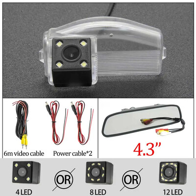 Owtosin tahavaatekaamera Mazda 3 BK BL 2003-2013 Mazda 2 DE 2007-2015 auto tagurpidi parkimismonitori jaoks