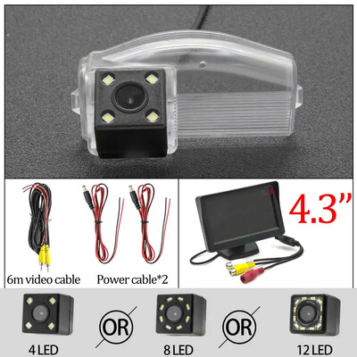 Owtosin tahavaatekaamera Mazda 3 BK BL 2003-2013 Mazda 2 DE 2007-2015 auto tagurpidi parkimismonitori jaoks