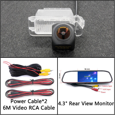 AHD 720P jármű tolatókamera Ford EcoSport 2013-2019 Galaxy MK3 MK4 2006-2019 Kuga MK1 2008-2012 S-Max MK1 2006-2015 autóhoz