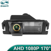 GreenYi 170° AHD 1080P automobilio galinio vaizdo kamera, skirta Kia Picanto/Morning R/Rio 3/Pride (UB) Hečbekui Kia Soul Reverse Parking