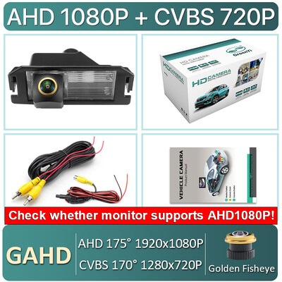 GreenYi 170° AHD 1080P automobilio galinio vaizdo kamera, skirta Kia Picanto/Morning R/Rio 3/Pride (UB) Hečbekui Kia Soul Reverse Parking